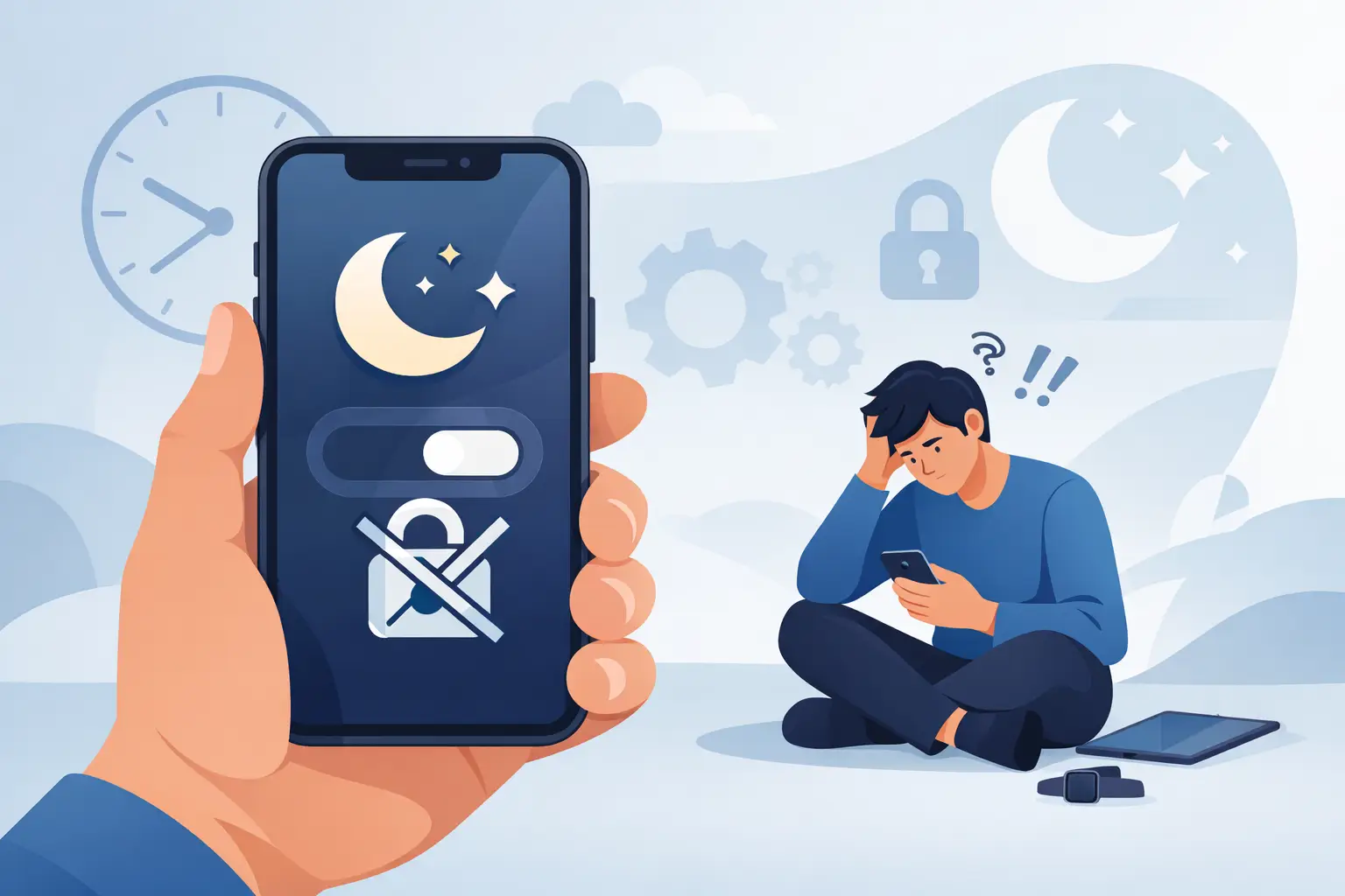 Warum schaltet sich die Ausfallzeit auf dem iPhone nicht ein?