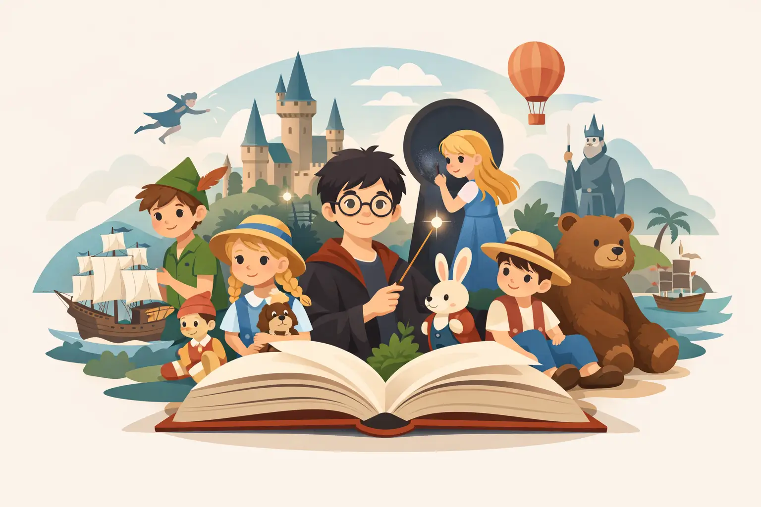12 Weltklassiker zum Lesen für Kinder